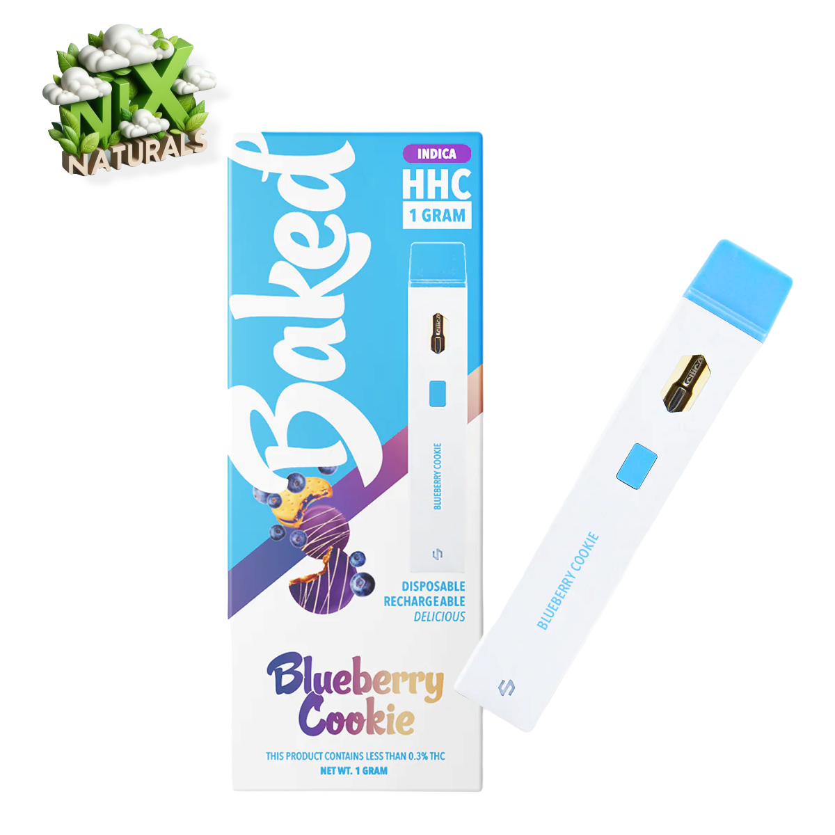 Baked ® | Vape Desechable | HHC | 1G | 1mL | Pluma Wax