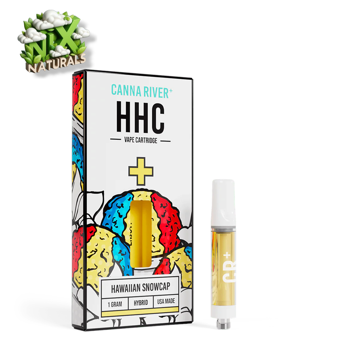 Canna River ® | Cartucho Wax Desechable | HHC | 1G | 1mL