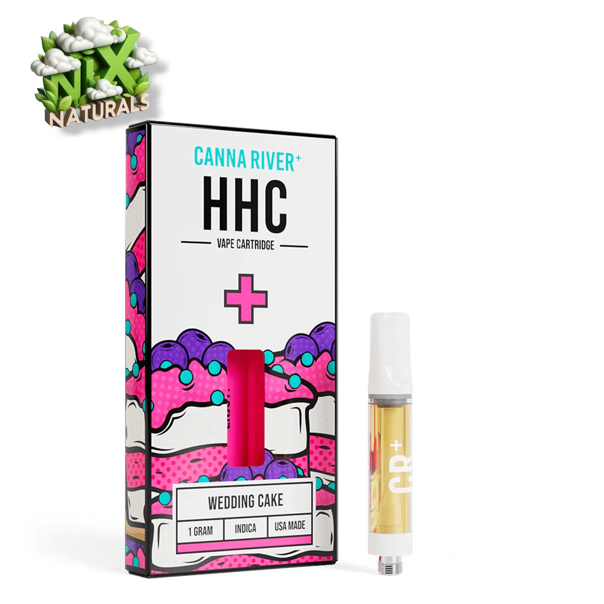 Canna River ® | Cartucho Wax Desechable | HHC | 1G | 1mL