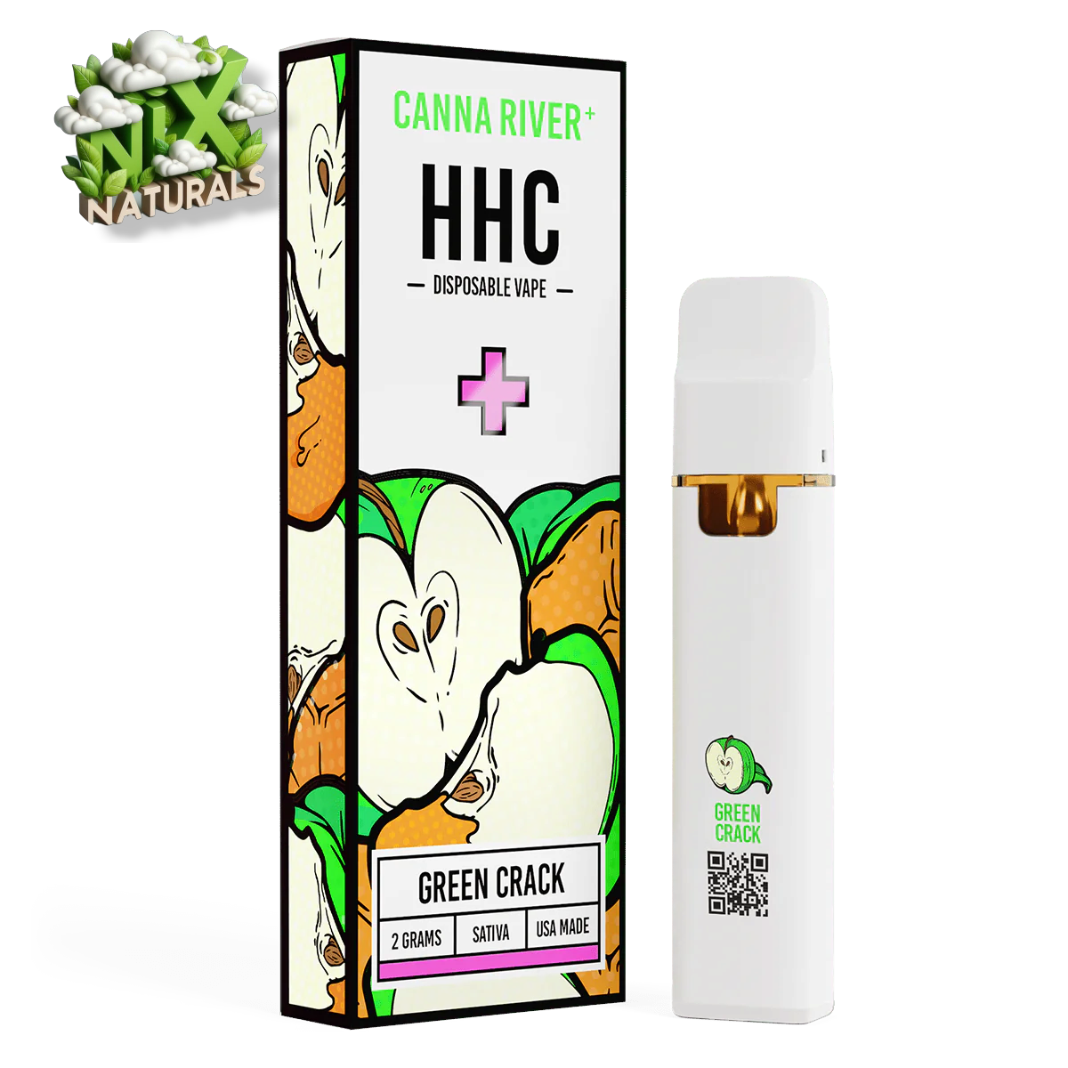 Canna River ® | Vape Desechable | HHC | 2G | 2mL | Pluma Wax