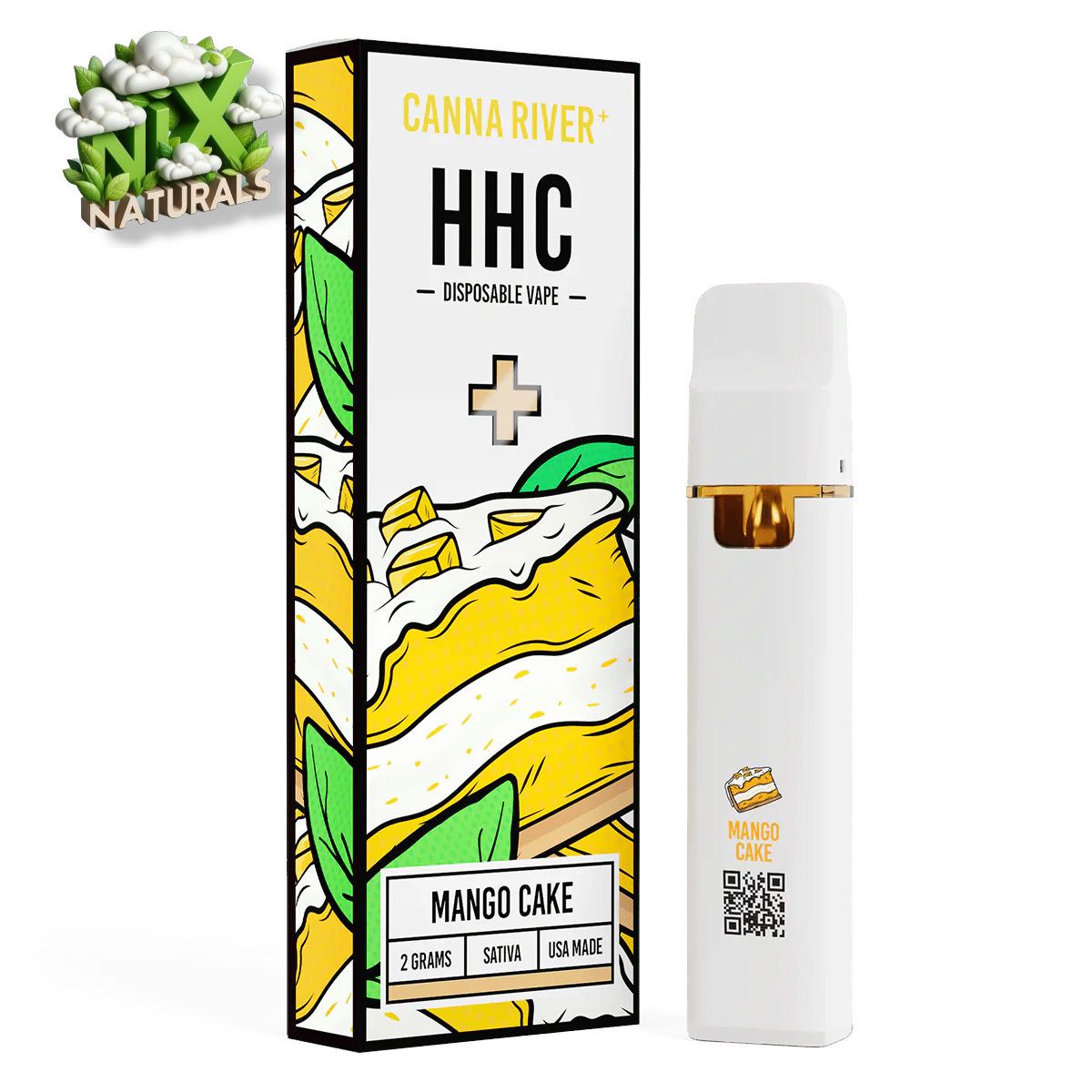 Canna River ® | Vape Desechable | HHC | 2G | 2mL | Pluma Wax