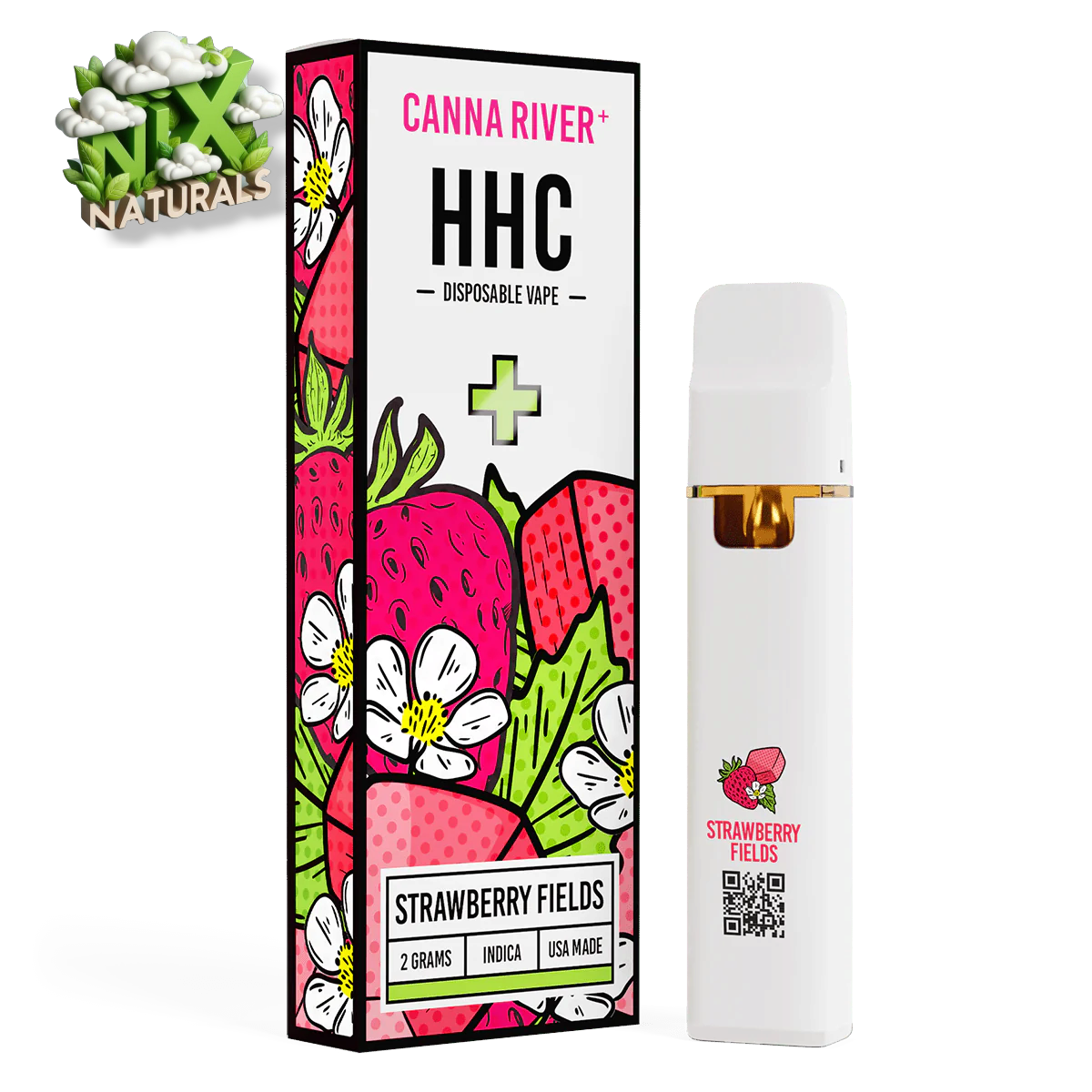 Canna River ® | Vape Desechable | HHC | 2G | 2mL | Pluma Wax