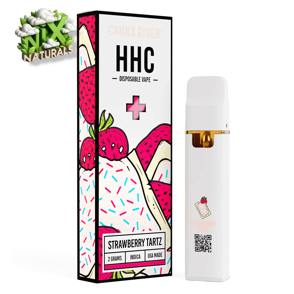 Canna River ® | Vape Desechable | HHC | 2G | 2mL | Pluma Wax