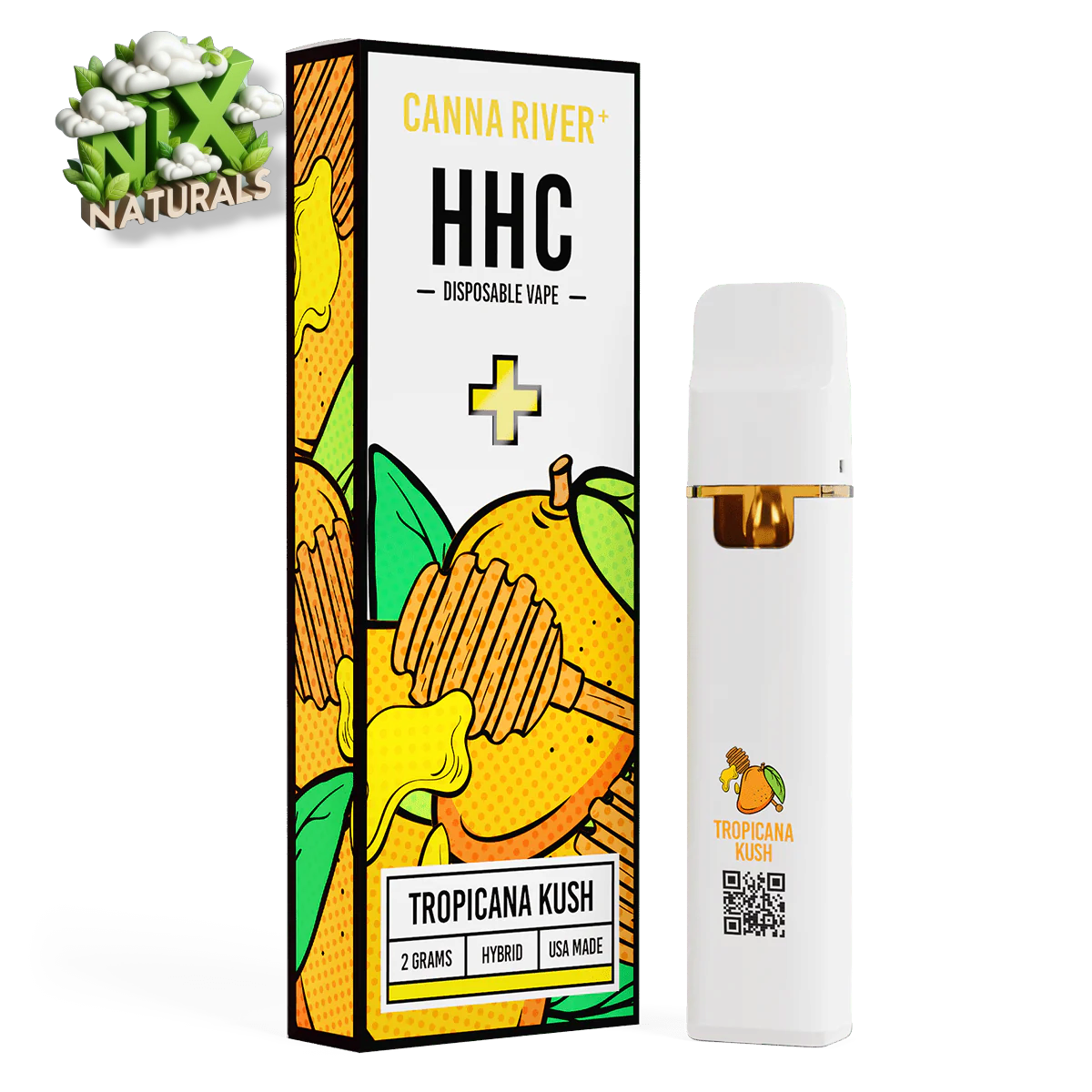 Canna River ® | Vape Desechable | HHC | 2G | 2mL | Pluma Wax