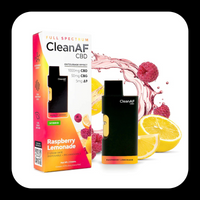 Thumbnail for CleanAF | Vape Desechable | Espectro Completo | CBD + CBG + Delta 9 | 1000 mg + 50 mg + 5 mg | 2mL