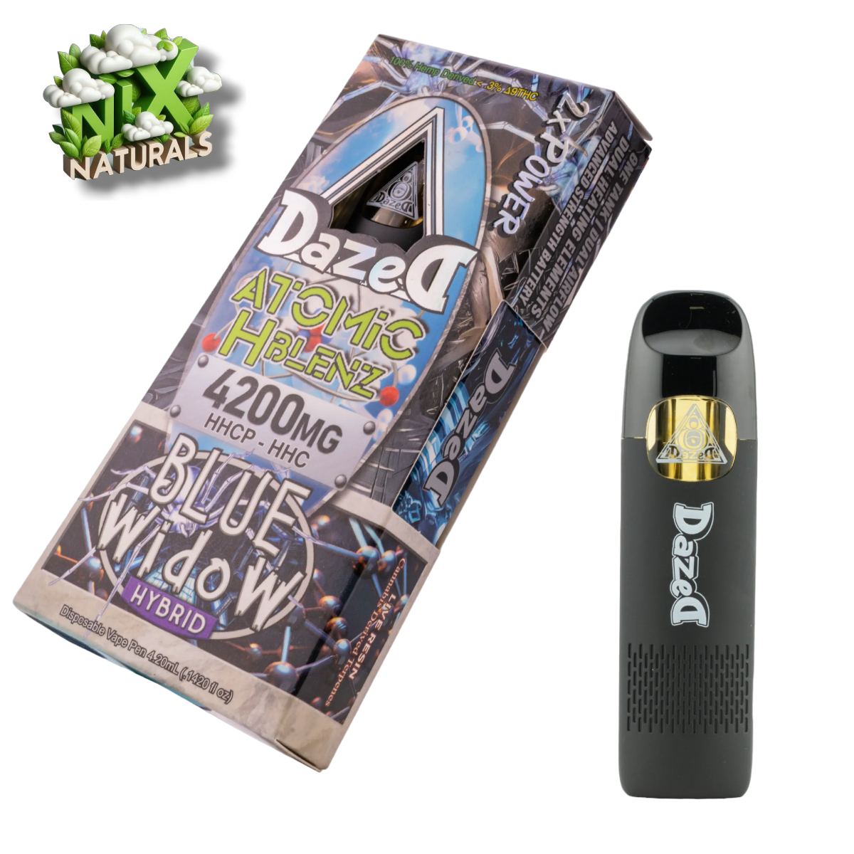 Dazed ® | Vape Desechable | HHC | 3.9G | 4.20mL | Pluma Wax