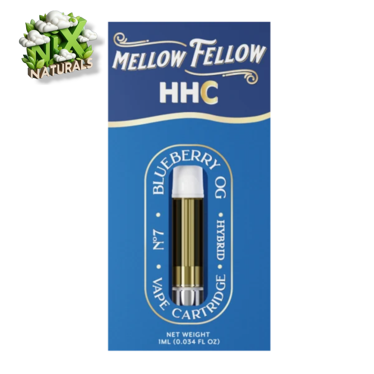 Mellow Fellow ® | Cartucho Wax Desechable | HHC | 1G | 1mL