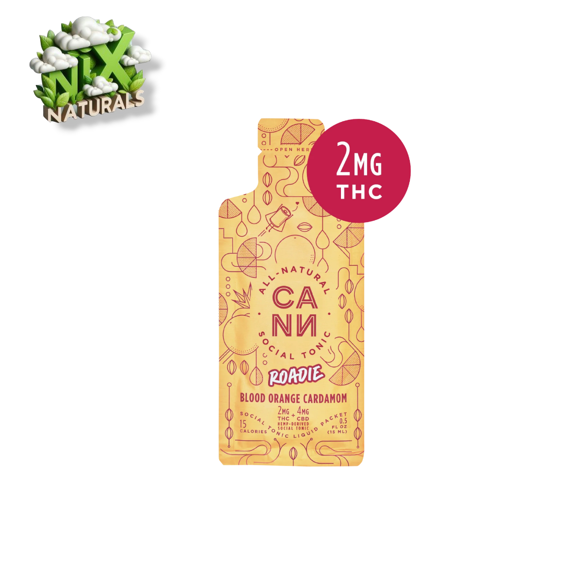 Cann ® | Roadie Bebida Concentrada | THC + CBD | 6mg | 15mL