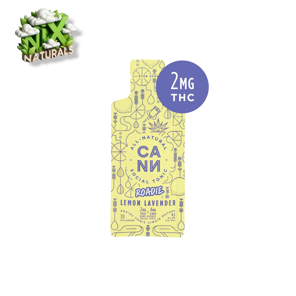 Cann ® | Roadie Bebida Concentrada | THC + CBD | 6mg | 15mL