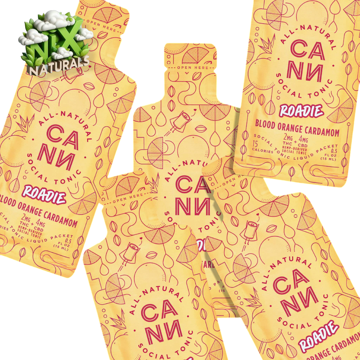 Cann ® | Roadie Bebida Concentrada | THC + CBD | 6mg | 15mL