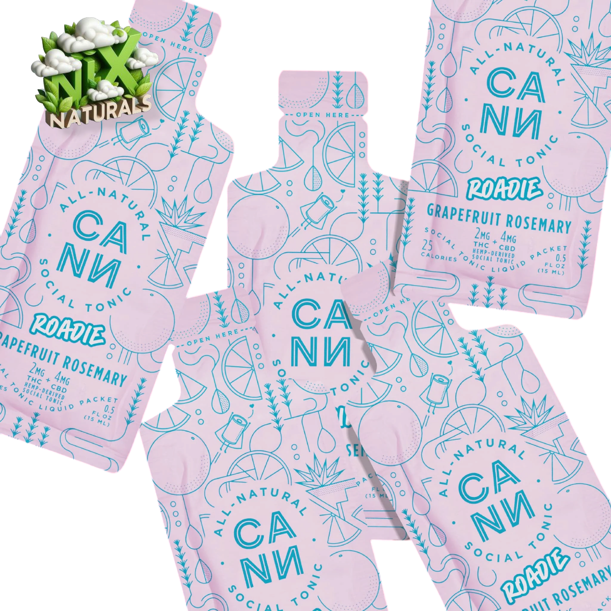 Cann ® | Roadie Bebida Concentrada | THC + CBD | 6mg | 15mL