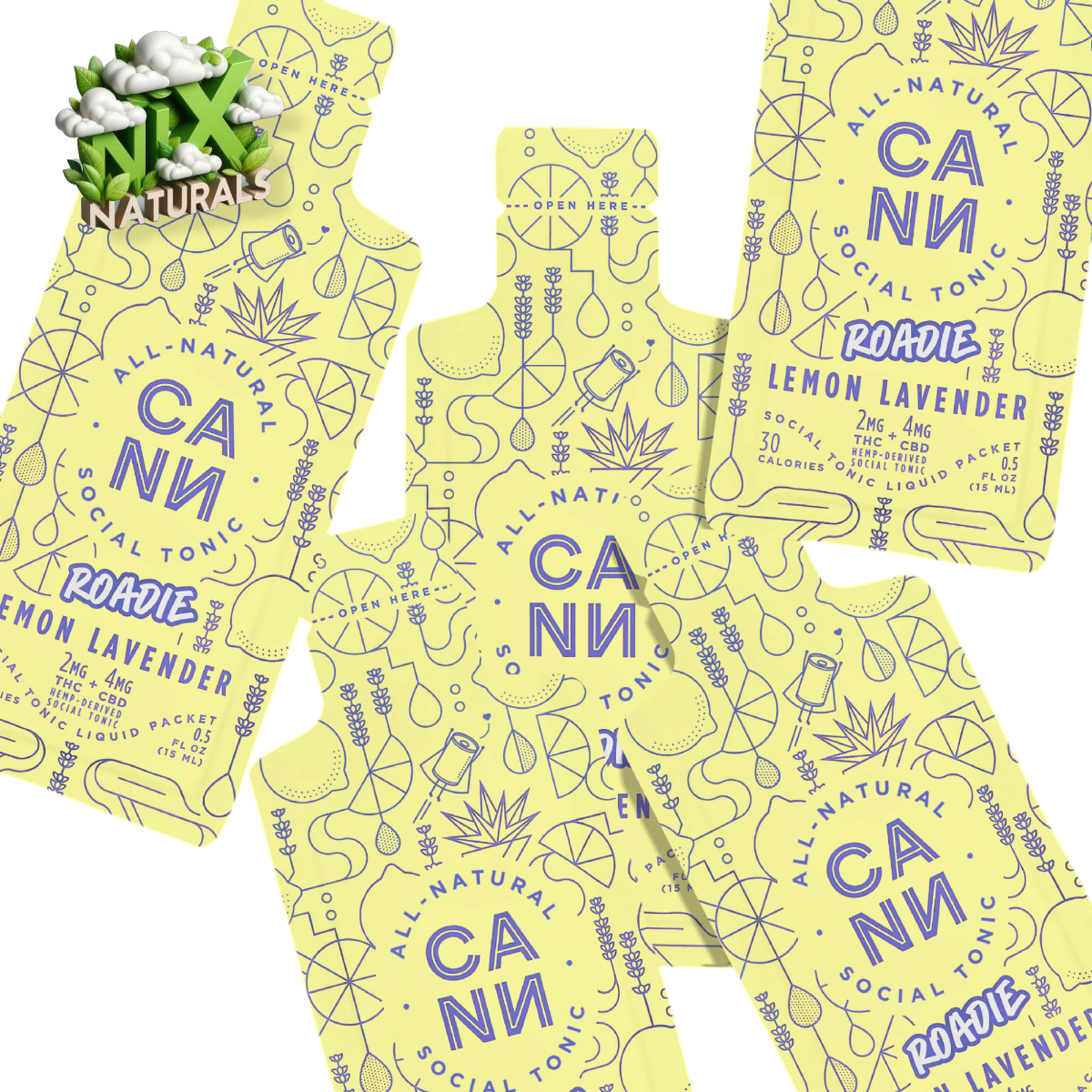 Cann ® | Roadie Bebida Concentrada | THC + CBD | 6mg | 15mL