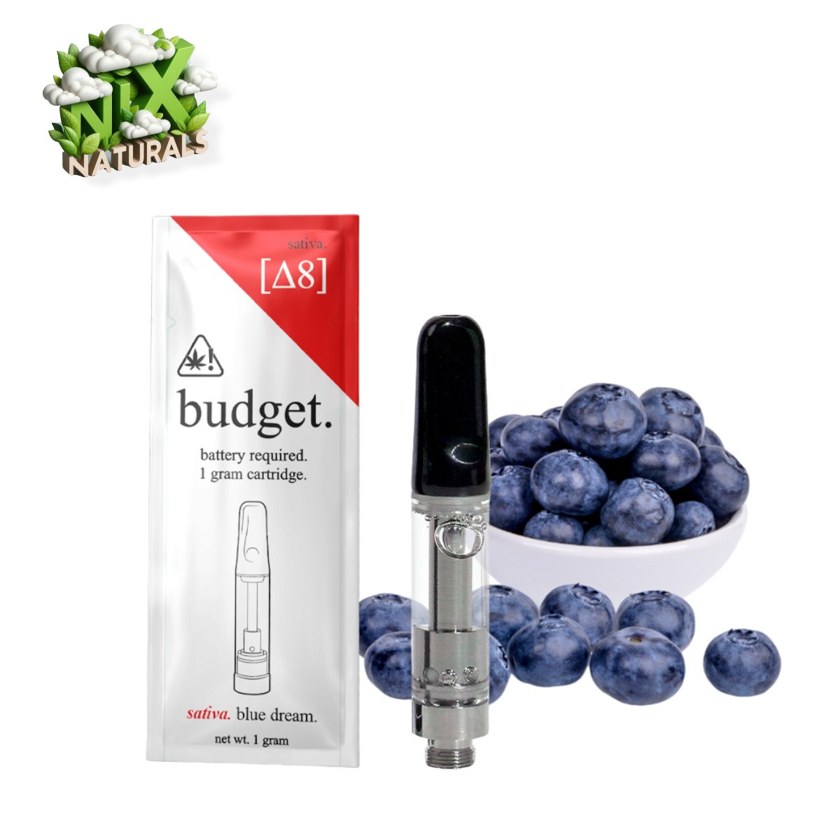 Budget ® | Cartucho Wax Desechable | Delta-8 | 1G | 1mL