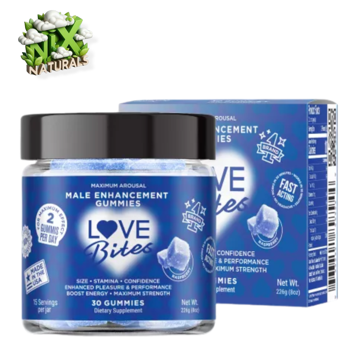 Love Bites ® | Gomitas Enhancement para Hombre