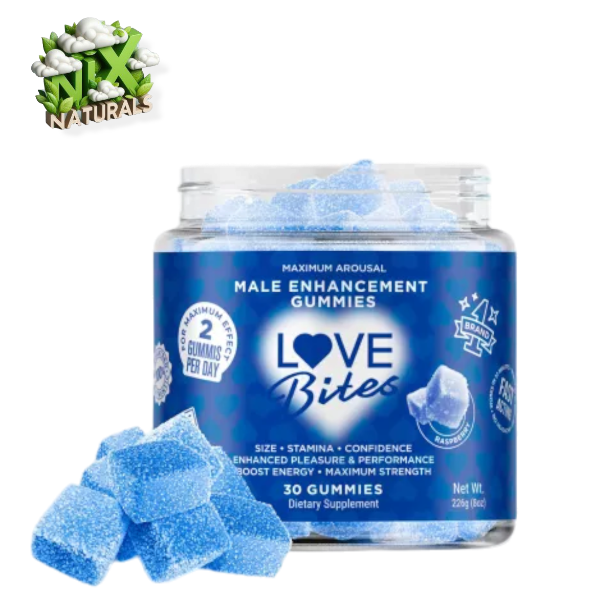 Love Bites ® | Gomitas Enhancement para Hombre