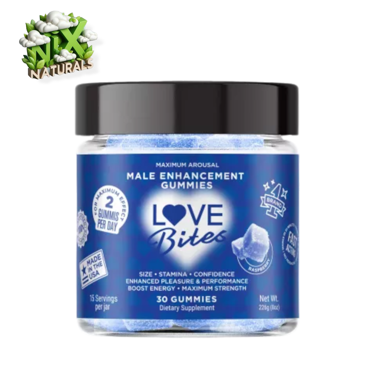 Love Bites ® | Gomitas Enhancement para Hombre